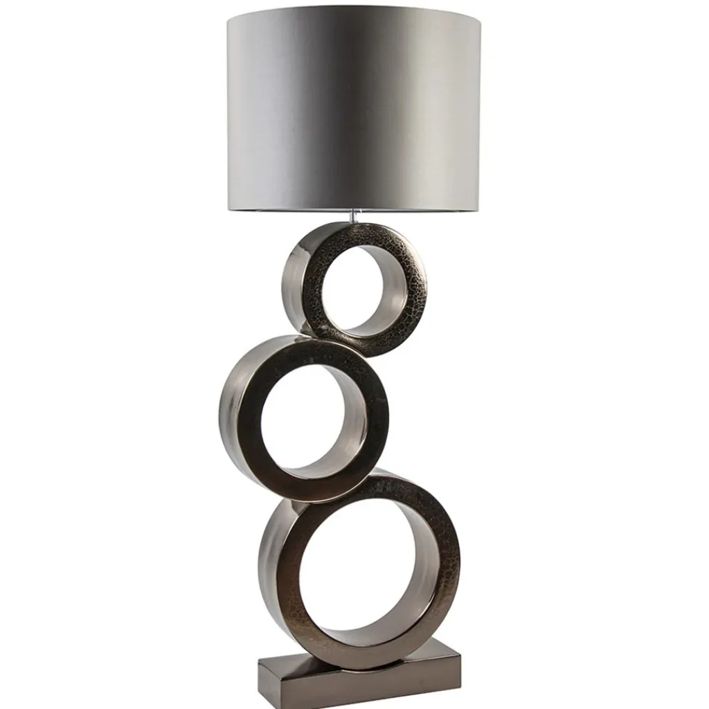 Straluma Grote design lampvoet Circles brons exclusief kap> Vloerlampen|Lampenvoeten