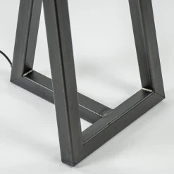 Straluma Grote design vloerlamp Calitri staal exclusief kap><noscript><img width=