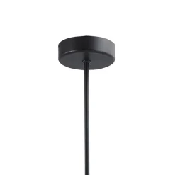 Straluma Grote LED hanglamp zwart met helder glazen bollen><noscript><img width=