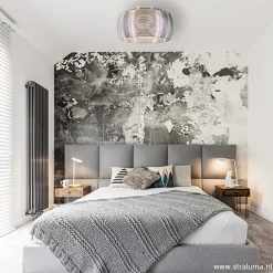 Straluma Grote plafonnière zilver met chroom 50><noscript><img width=