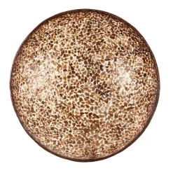 Straluma Grote schelpen wandlamp bruin met goud 60 cm> Schelpenlampen|Beach Verlichting