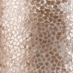 Straluma Grote schelpen wandlamp bruin met goud 60 cm><noscript><img width=