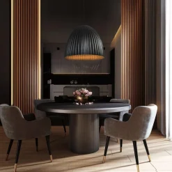 Straluma Grote XL hanglamp relief zwart met goud><noscript><img width=