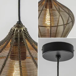 Straluma Hanglamp Alvaro 27cm antiek brons><noscript><img width=