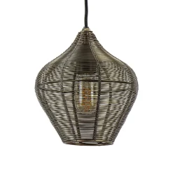 Straluma Hanglamp Alvaro 20cm antiek brons> Light and Living|Halverlichting