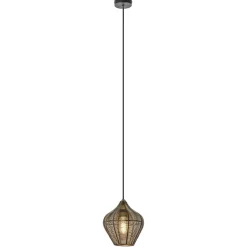 Straluma Hanglamp Alvaro 20cm antiek brons> Light and Living|Halverlichting