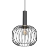 Straluma Hanglamp Aureole cilinder breed zwart> Hanglampen|Draadlampen