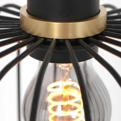 Straluma Hanglamp Aureole cilinder breed zwart><noscript><img width=