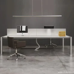 Straluma Hanglamp balk alu up+down 130cm pushdim><noscript><img width=