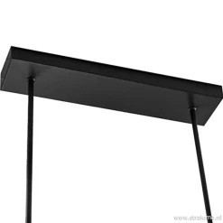 Straluma Hanglamp balk zwart 160cm up+down dtw> Hanglampen|Eettafellampen