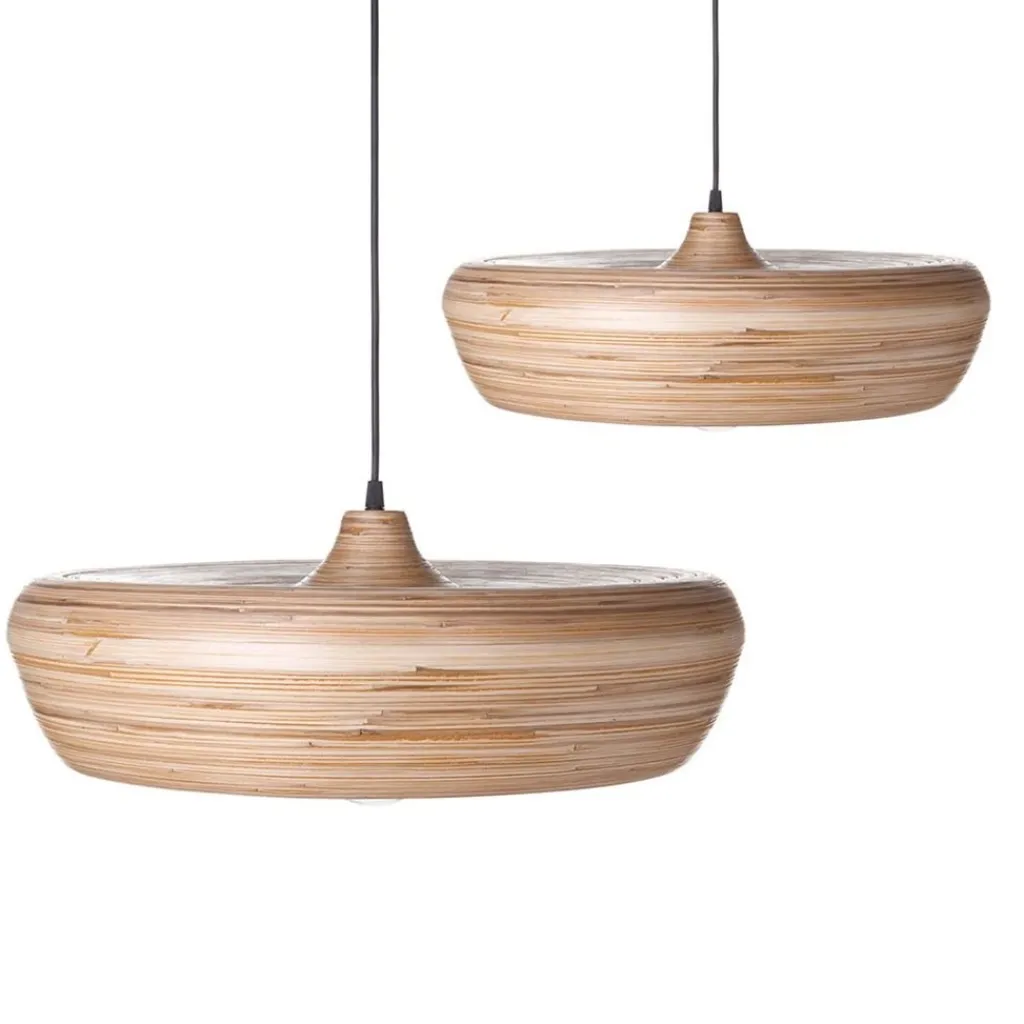 Straluma Hanglamp Bamboo Ufo 60cm> Keukenverlichting|Eetkamerverlichting
