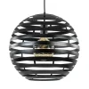 Straluma Hanglamp bol zwart 40cm> Eettafellampen|Keukenverlichting