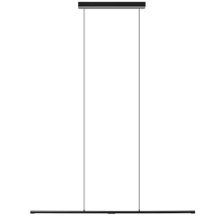 Straluma Hanglamp buis 110cm zwart 3-step dim> Hanglampen|Eettafellampen