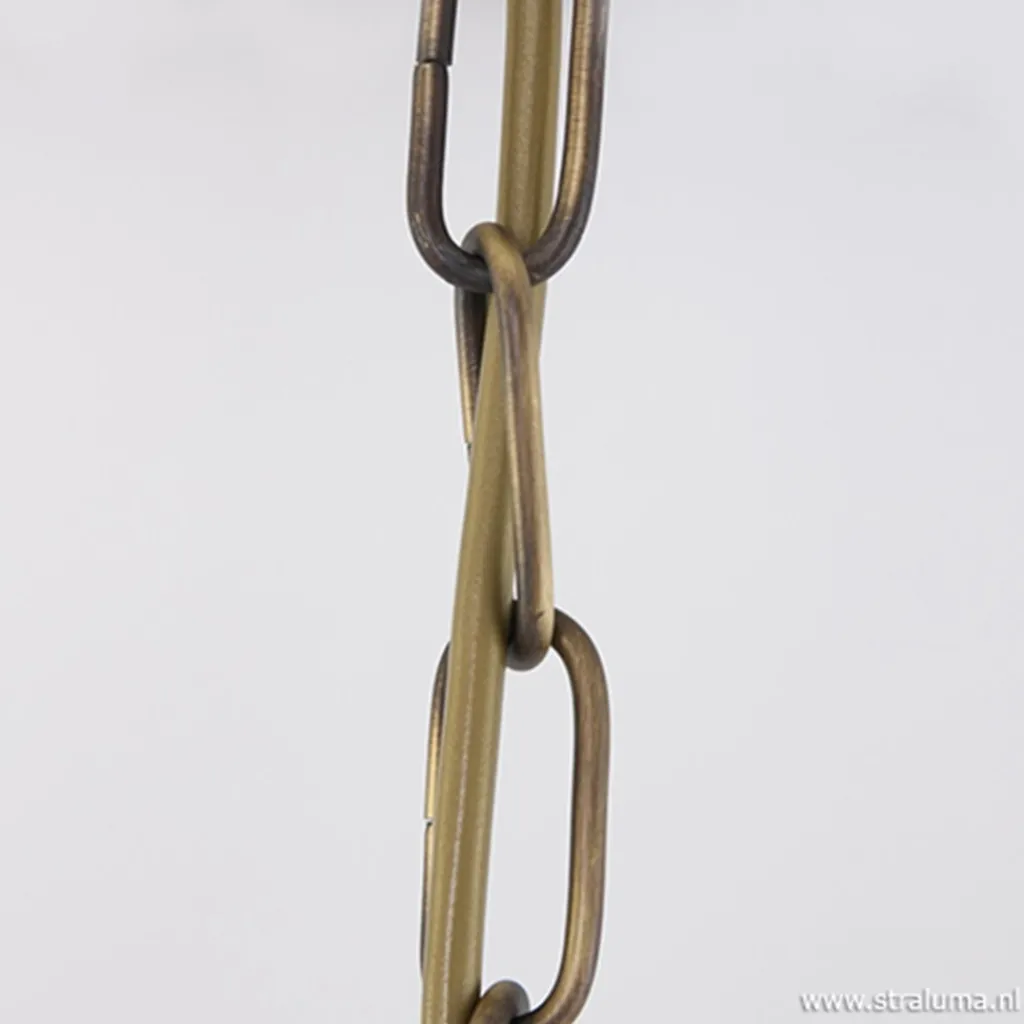 Straluma Hanglamp Capri brons/Glas> Eettafellampen|Woonkamerlampen