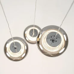 Straluma Hanglamp chroom/smoke glas 3-lichts><noscript><img width=