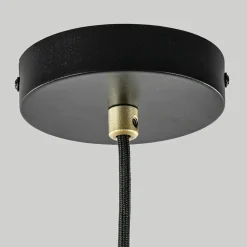 Straluma Hanglamp Claire 1L zwart/matgoud><noscript><img width=