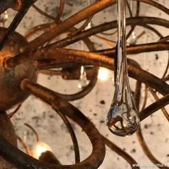 Straluma Hanglamp Como brons><noscript><img width=