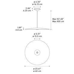 Straluma Hanglamp Diesel Living U.F.O. 60 sand><noscript><img width=