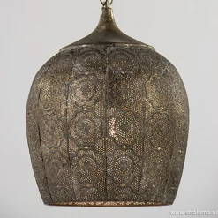 Straluma Hanglamp Kadiri antiek goud oosters> Light and Living|Woonkamerlampen