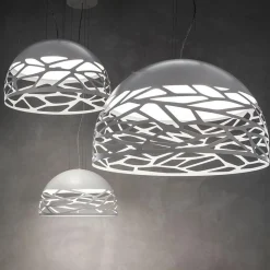 Straluma Hanglamp Kelly koepel 60cm wit><noscript><img width=