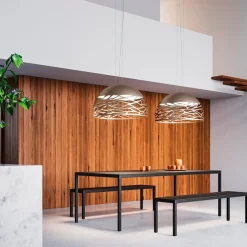 Straluma Hanglamp Kelly koepel 60cm champagne><noscript><img width=