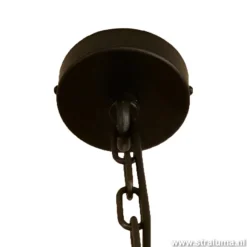 Straluma Hanglamp koepel 60cm gunmetal/silverleaf><noscript><img width=