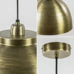 Straluma Hanglamp Kylie oud brons metaal 45 cm><noscript><img width=