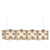 Straluma Hanglamp La Lollo linear 140 goud> Hanglampen|Eettafellampen