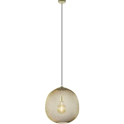 Straluma Hanglamp Moroc Light and Living goud> Draadlampen|Light and Living