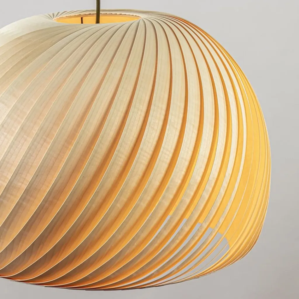 Straluma Hanglamp Nature 50cm hout naturel> Eettafellampen|Eetkamerverlichting