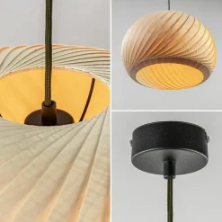 Straluma Hanglamp Nature 40cm hout naturel><noscript><img width=