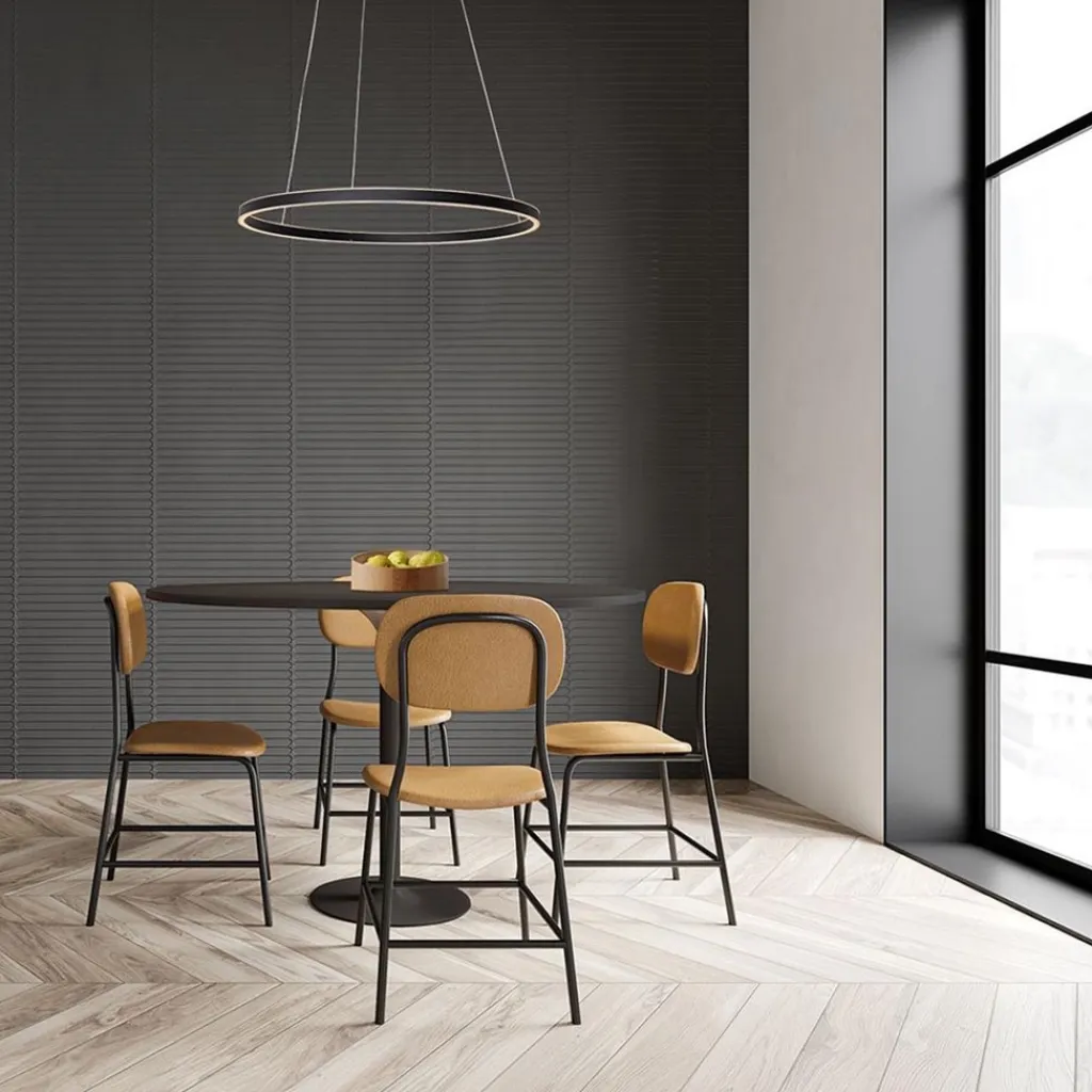 Straluma Hanglamp Ringlux zwart> Hanglampen|Eettafellampen