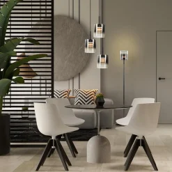 Straluma Hanglamp Salerno 3L zwart/gradient smoke><noscript><img width=