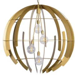 Straluma Hanglamp Terra 100cm goud> Eettafellampen|Videverlichting