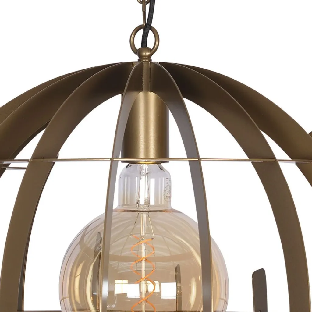Straluma Hanglamp Terra 60cm oud messing> Hanglampen|Eettafellampen