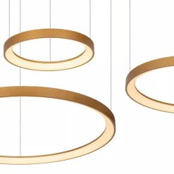 Straluma Hanglamp Vidal 3 ringen matgoud><noscript><img width=