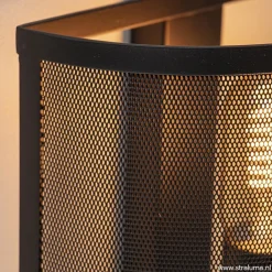 Straluma Industrieel landelijke wandlamp met gaas><noscript><img width=