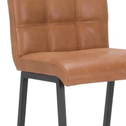 Straluma Industriële barkruk met cognac lederen zitting><noscript><img width=