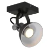 Straluma Industriële plafond/wandspot zwart inclusief LED> Plafondlampen|Wandlampen