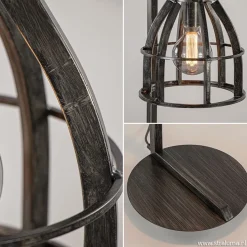 Straluma Industriële tafellamp antiek zwart><noscript><img width=