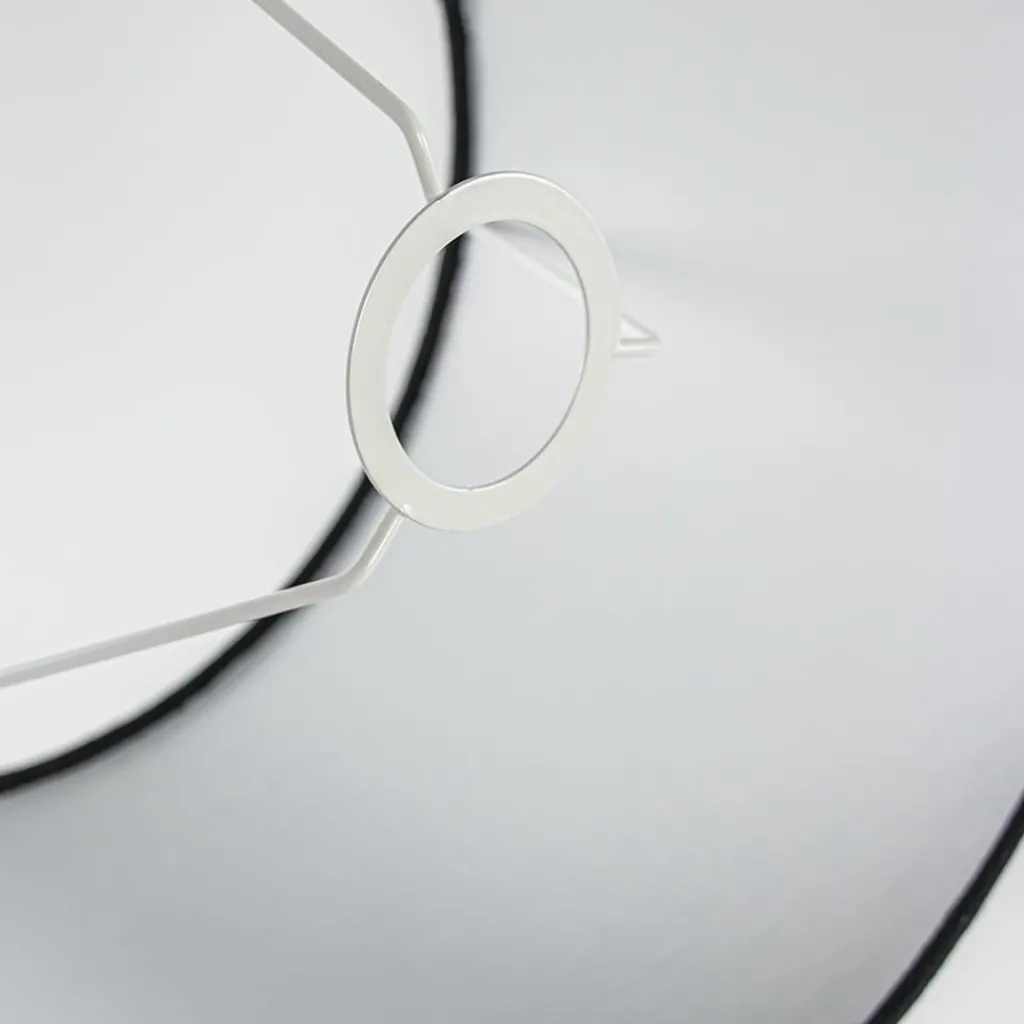 Straluma Kap Bridge zwart linnen 30x18> Lampenkappen|Landelijke Verlichting