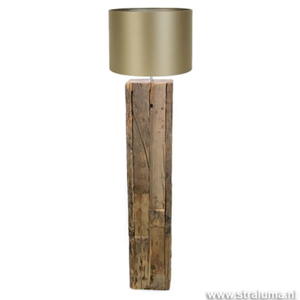 Straluma Kap Monaco cilinder goud 40x25 L&L> Design Verlichting|Moderne Verlichting