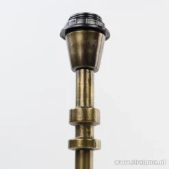 Straluma Klassieke lampvoet-tafellamp brons><noscript><img width=