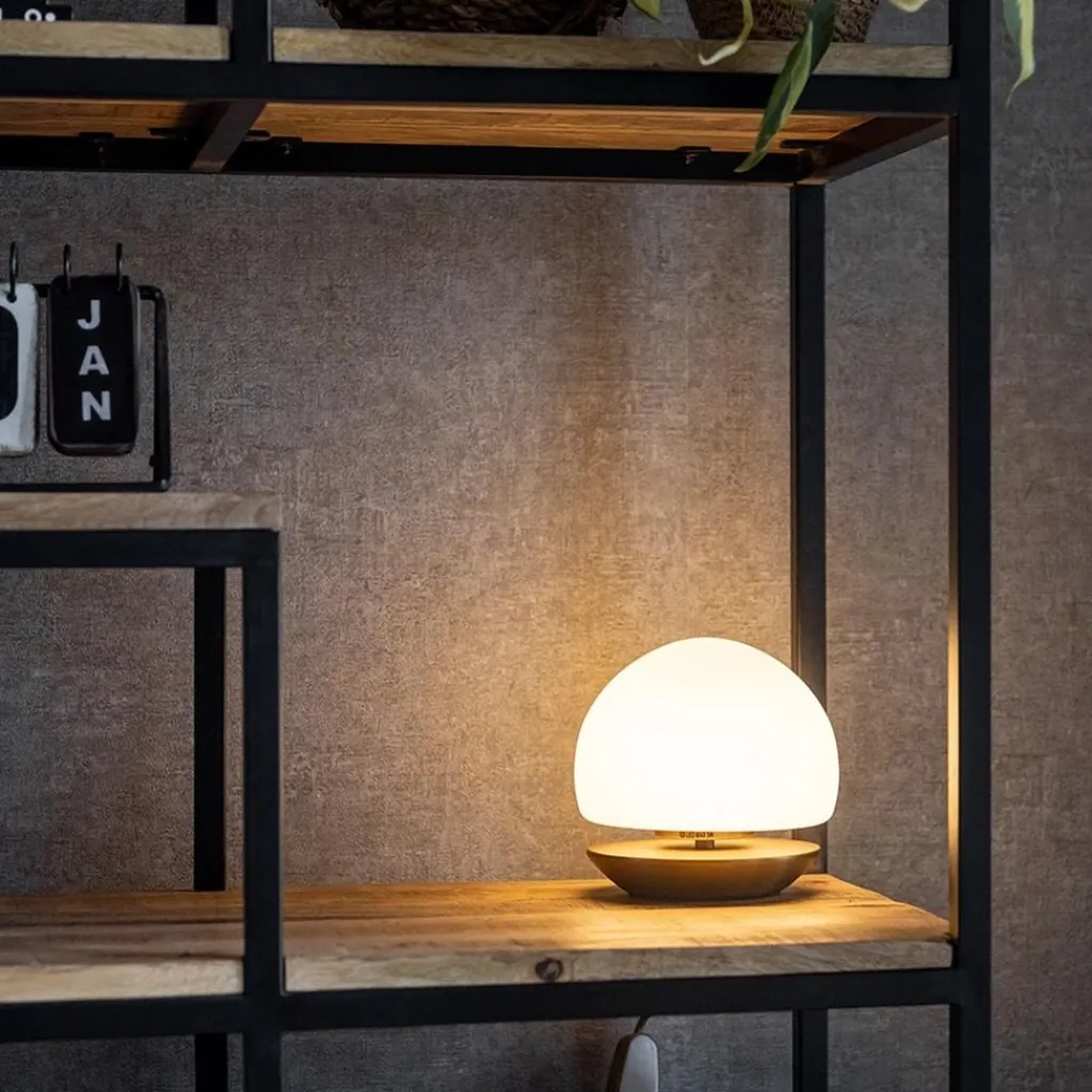 Straluma Klassieke LED tafellamp brons dimbaar> Tafellampen|Nachtkastlampen