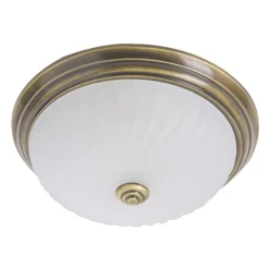 Straluma klassieke plafonnière Brons/glas><noscript><img width=