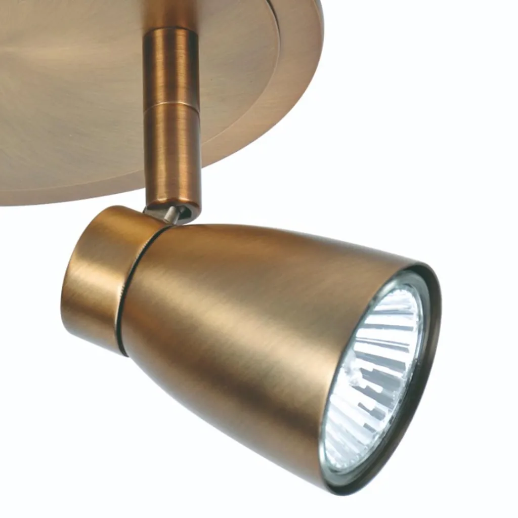 Straluma Klassieke spot brons Mirage verstelb.> Opbouwspots|Woonkamerlampen