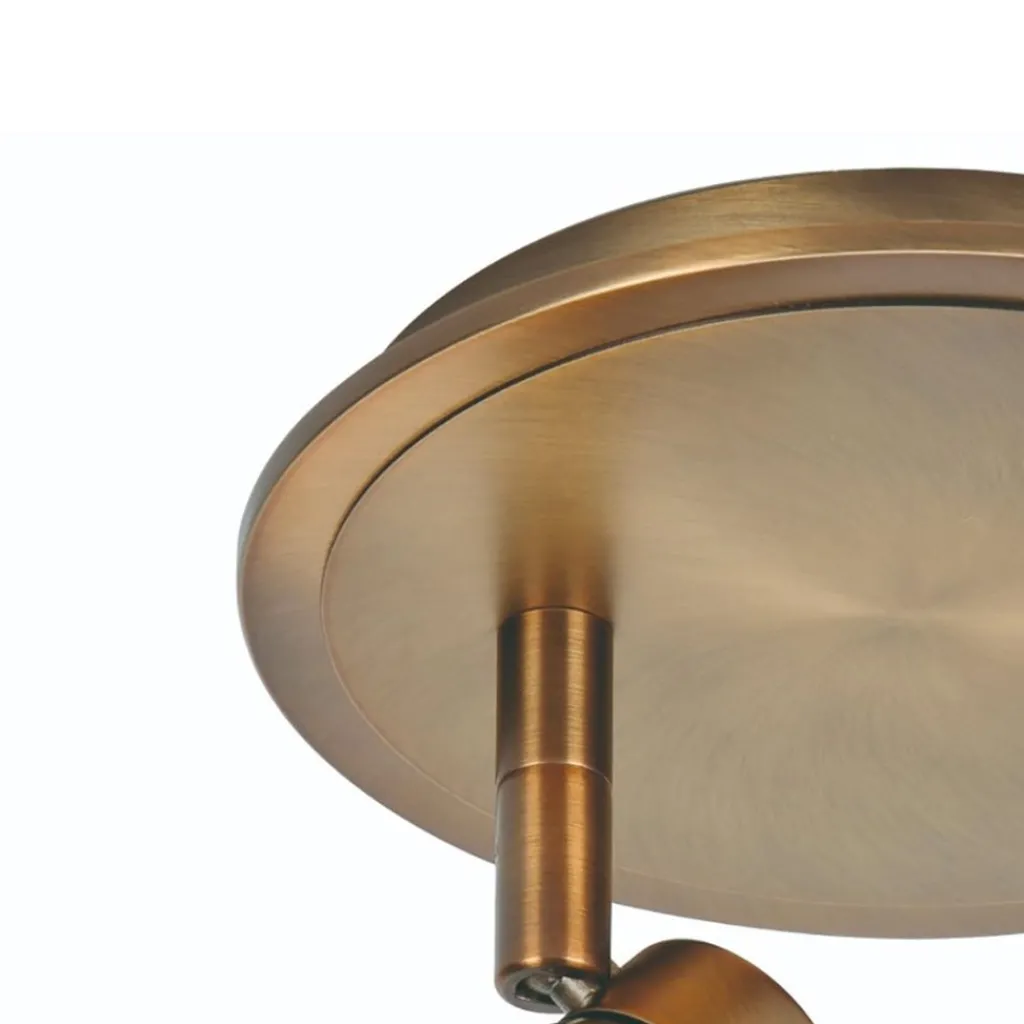 Straluma Klassieke spot brons Mirage verstelb.> Opbouwspots|Woonkamerlampen