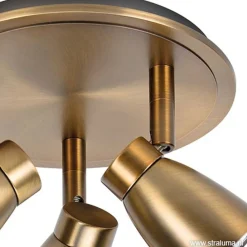 Straluma Klassieke spot Mirage brons 3 lichts><noscript><img width=