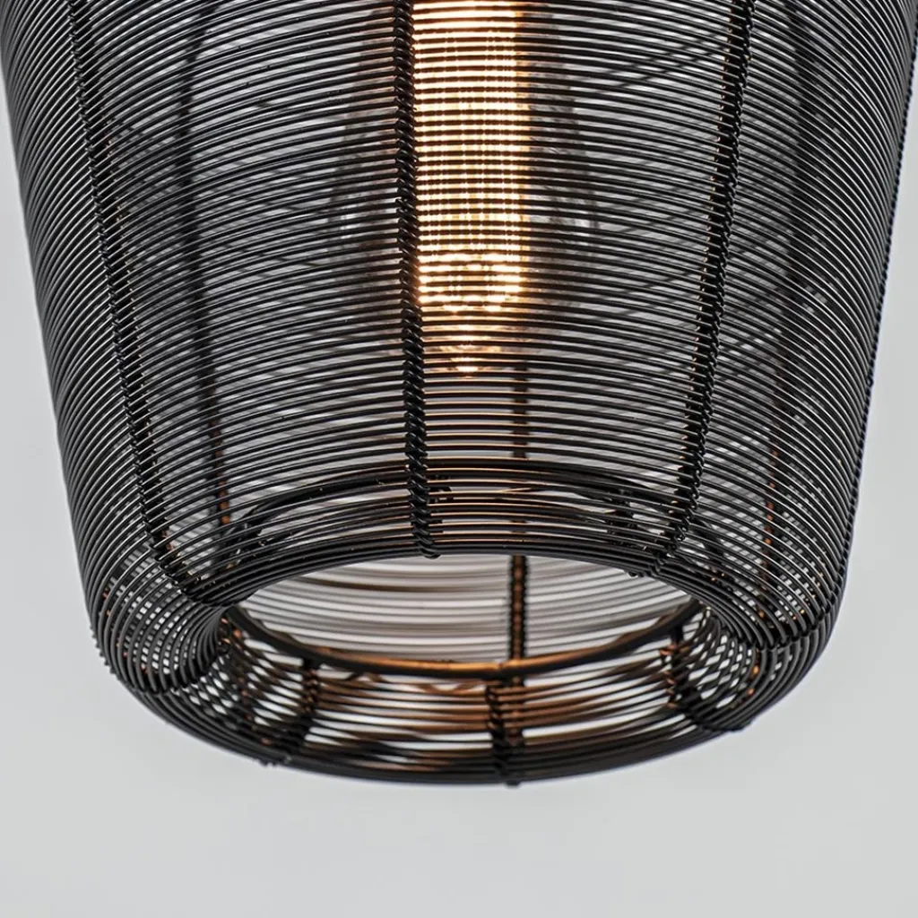 Straluma Kleine draad hanglamp Adeta mat zwart> Draadlampen|Light and Living