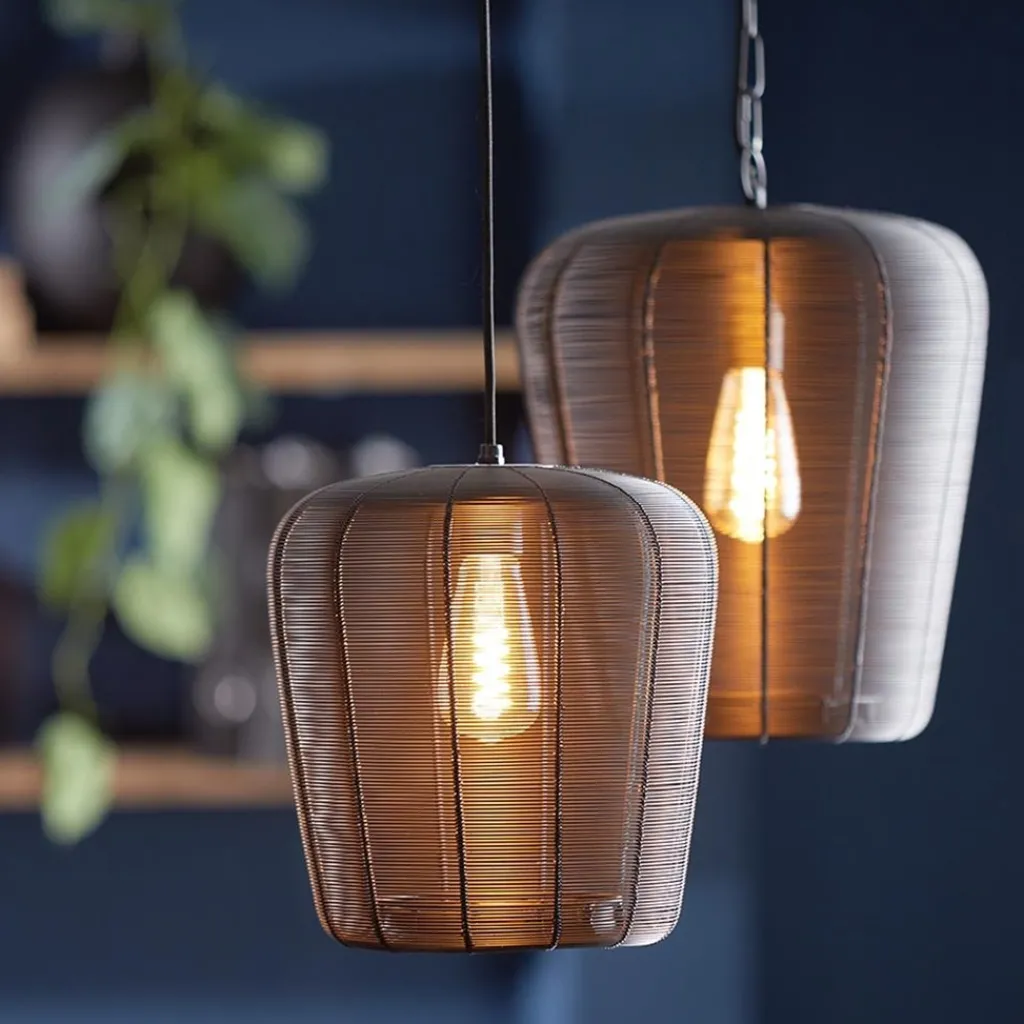 Straluma Kleine draad hanglamp Adeta mat zwart> Draadlampen|Light and Living